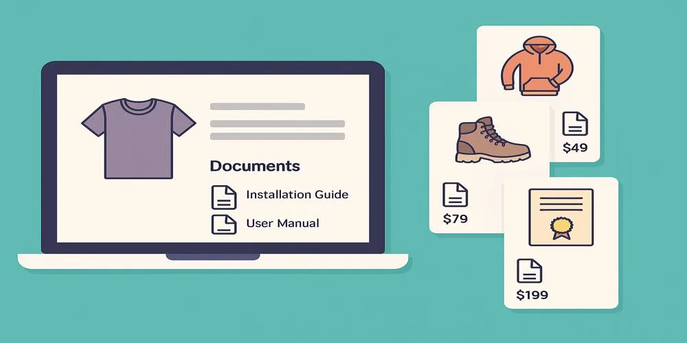Step by step guideline for WooCommerce Product Documents Plugin