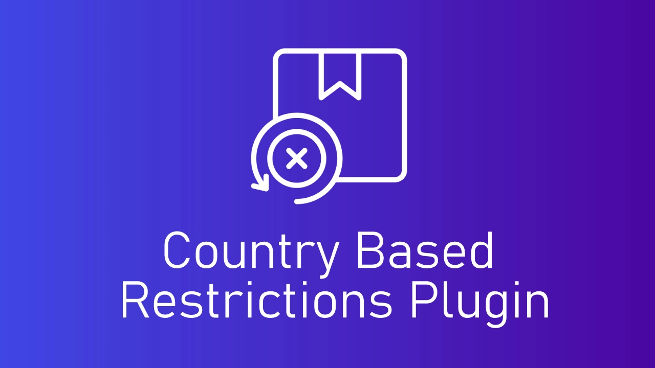 Restrict Products By Country