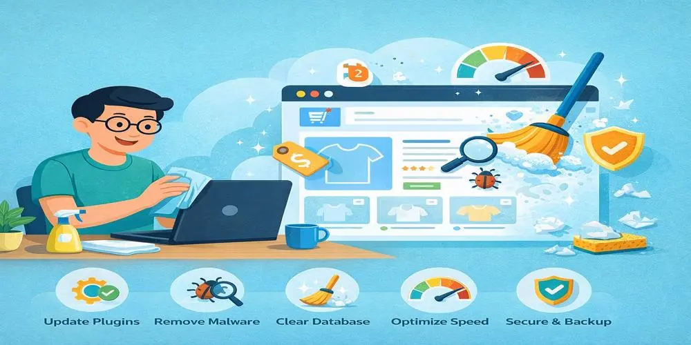 Cleaning up eCommerce Website